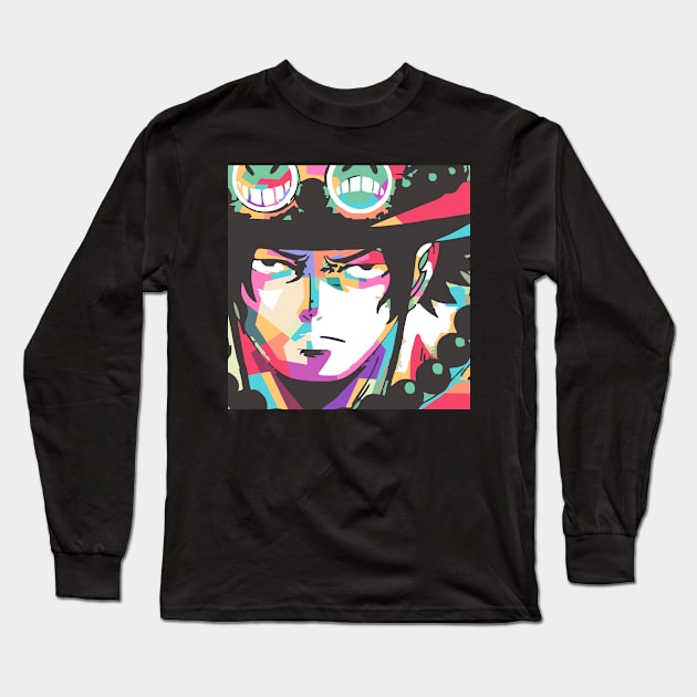 Ace One Piece Long Sleeve T-Shirt by BarnawiMT